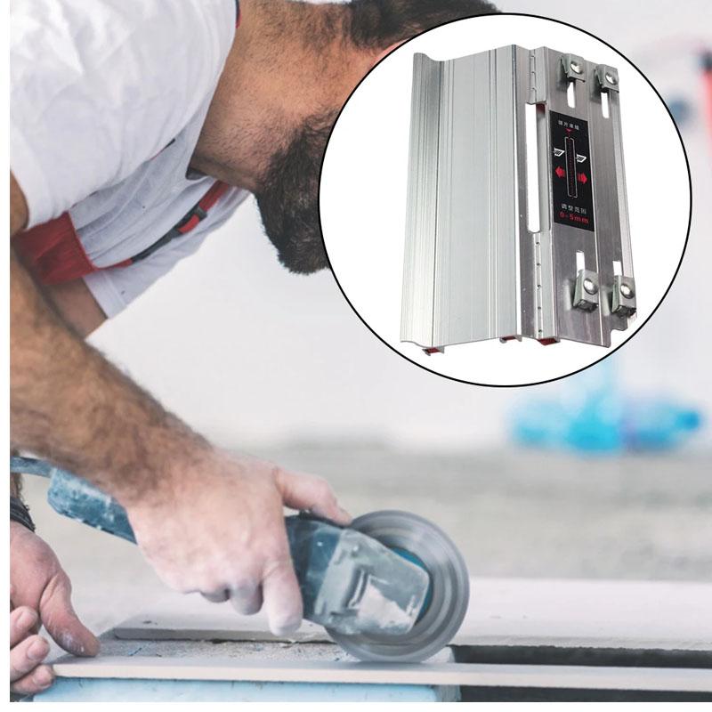 1 шт. 45-градусный угловой инструмент для резки плитки, машина для снятия фаски с плитки, керамическая рамка для снятия фаски с плитки из алюминиевого сплава, ручные инструменты