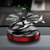 Purify The Interior Of Your Car With This Rotating Air Purifier - A Solar-powered Car Air Purifier And A Helicopter Car Air Freshener.