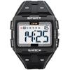 Digital Watch, Outdoor Sport Watch, 50M Waterproof Swimming Wristwatch, LED Men Watch