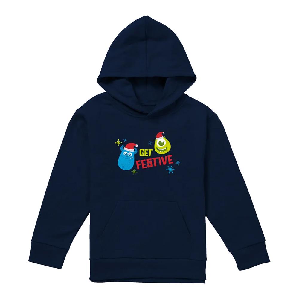 Monsters Inc Детская/Детская праздничная толстовка на Рождество Майк и Салли