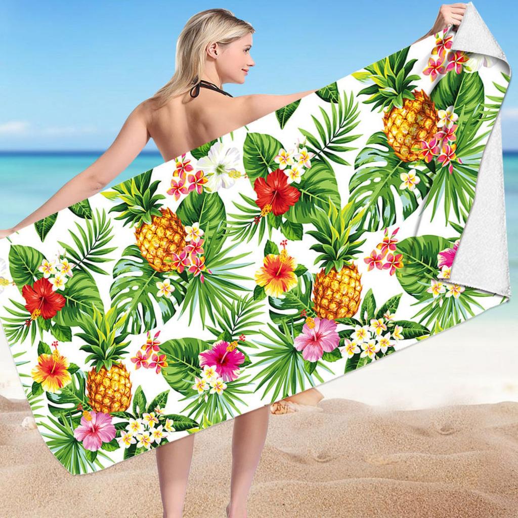 Полотенце для купания 28 × 59 дюймов, банное полотенце для взрослых, банное полотенце, впитывающее полотенце из микрофибры, пляжное полотенце