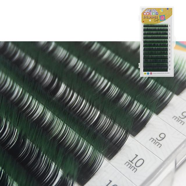 GAHAMACA Градиентное наращивание ресниц Наращивание ресниц Омбре Ресницы 0,07 мм C/D/LCurl 8-14 мм