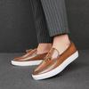 Men 'S Casual Shoes Lazy Casual Leather Men Shoes Trend Shoes Men Fashion Sneakers Loafers Shoes Flats Shoes Big Size Board Shoes