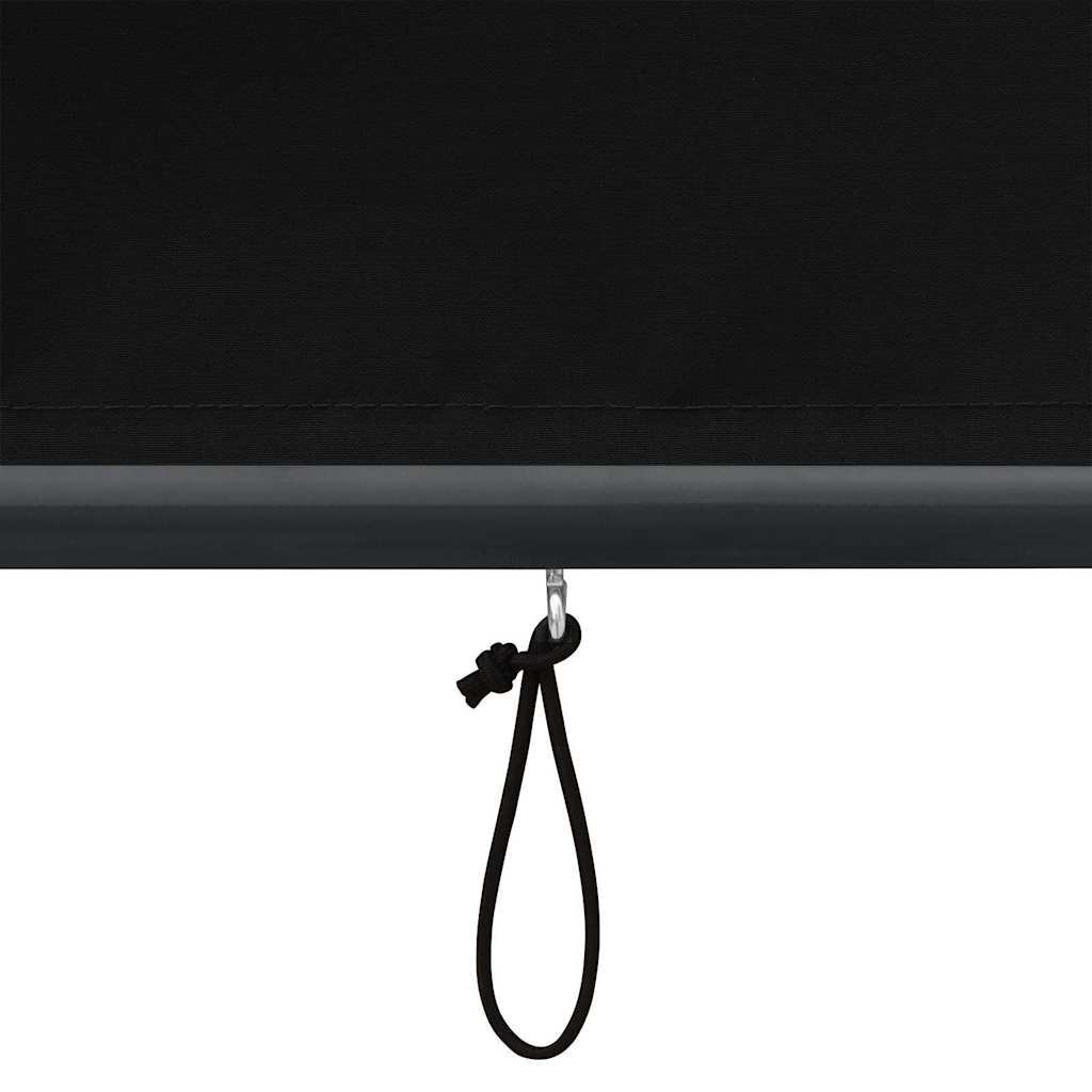 Anthracite Outdoor Roller Blind 180 x 250 cm Fabric and Aluminum