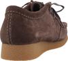 Clarks WallabeeEVO Boots In Dark Brown Suede