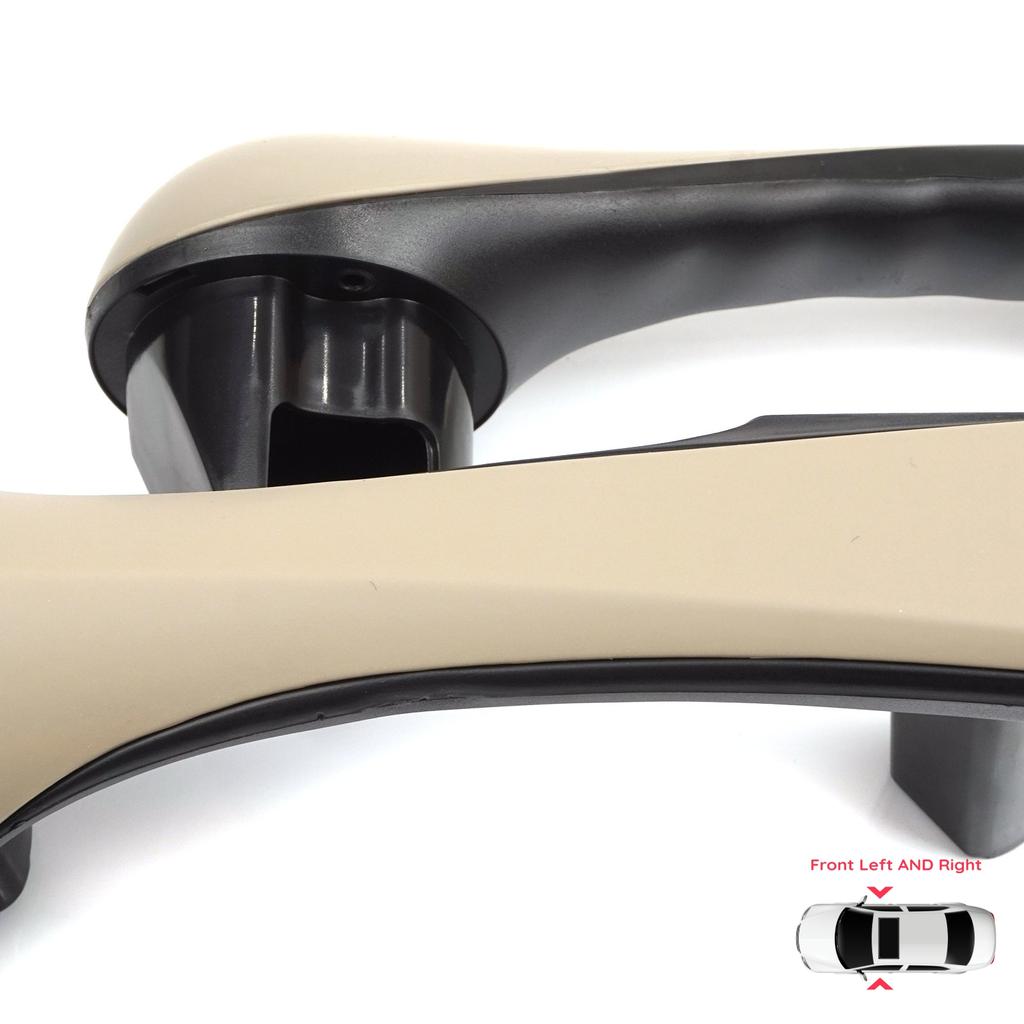 For Megane 2 Front Inner Door Inner Handle Black Armrest Left and Right 2002-2009 - 2 Pieces OEM 7701475315 7701475316 7701476922 7701475317