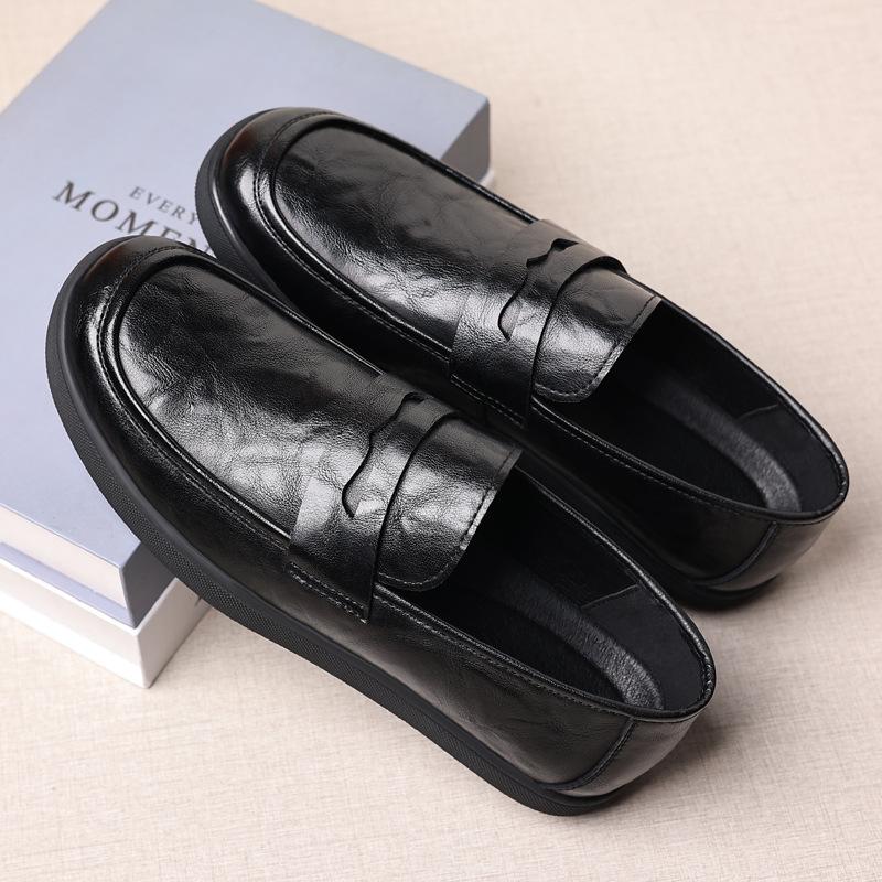 Модная мужская повседневная обувь из натуральной коровьей кожи, мужские удобные мокасины для вождения, мужские туфли на плоской подошве для отдыха на открытом воздухе