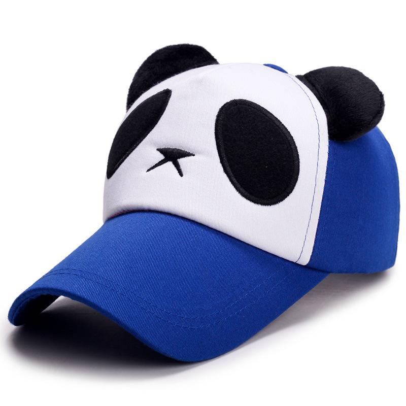 Летние Милые Бейсболки с Пандой Для Мужчин Женщин Хлопок Хип-Хоп Snapback Кепки Защита от Солнца Мальчики Девочки На Открытом Воздухе Gorras Дропшиппинг