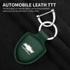 AABHN1 Car Shield Leather Keychain Key Ring Pendant Holder Gift for Chevrolet Accessories