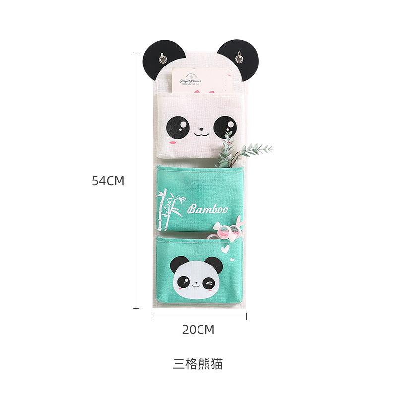 3/5 карманная настенная подвесная сумка для хранения, тканевая сумка, органайзер для косметики, игрушек, мелочей, сумка для хранения, домашняя, для спальни, подвесная сумка