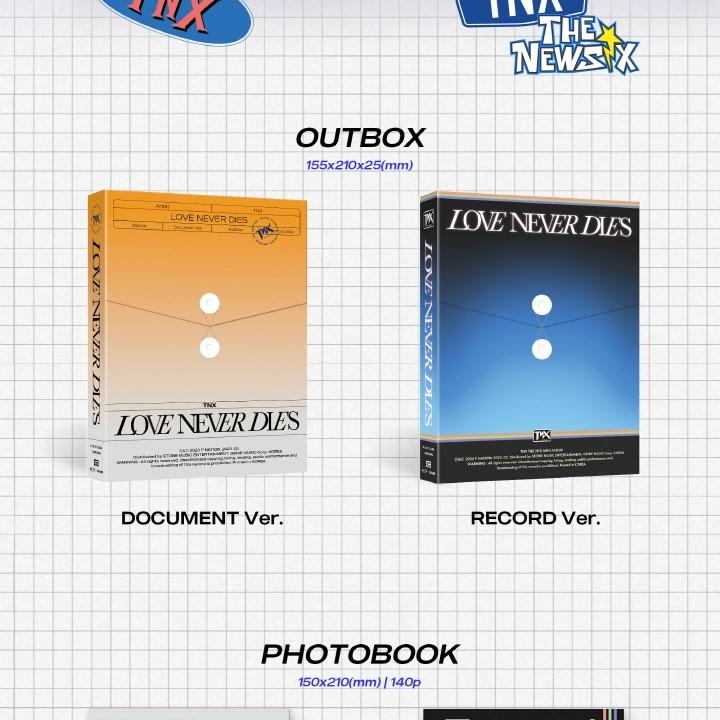 TNX - [Love Never Dies] 2nd Mini Album