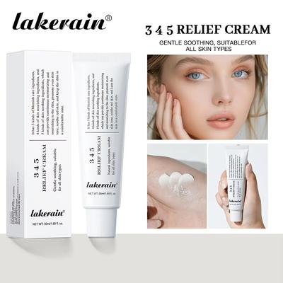 345 Relief Cream Комплексное решение проблем кожи Анти-сахар и антиоксидант Осветляющий кожу Уменьшение следов акне Увлажняющий