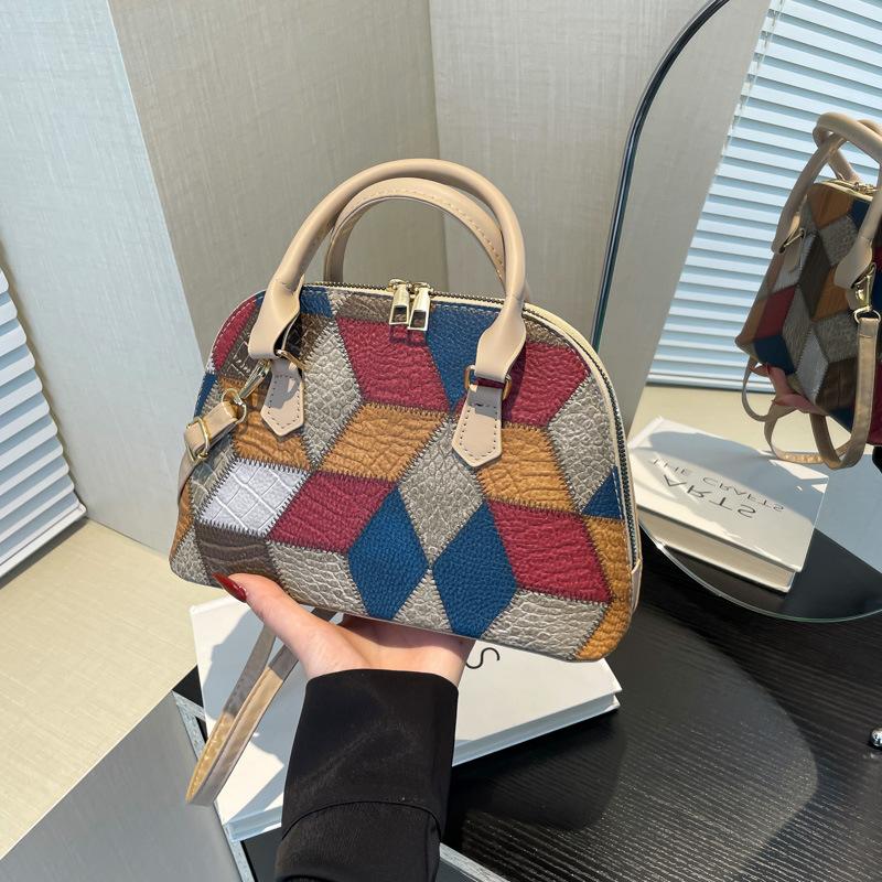 Высококачественные мягкие женские сумки-тоуты из искусственной кожи большой емкости, модные контрастные цветные сумки через плечо, роскошные женские сумки