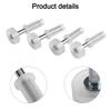 7/8inch*1.8inch Top Guide Wheels 8PCS Bifold Flexible Shaft Metal