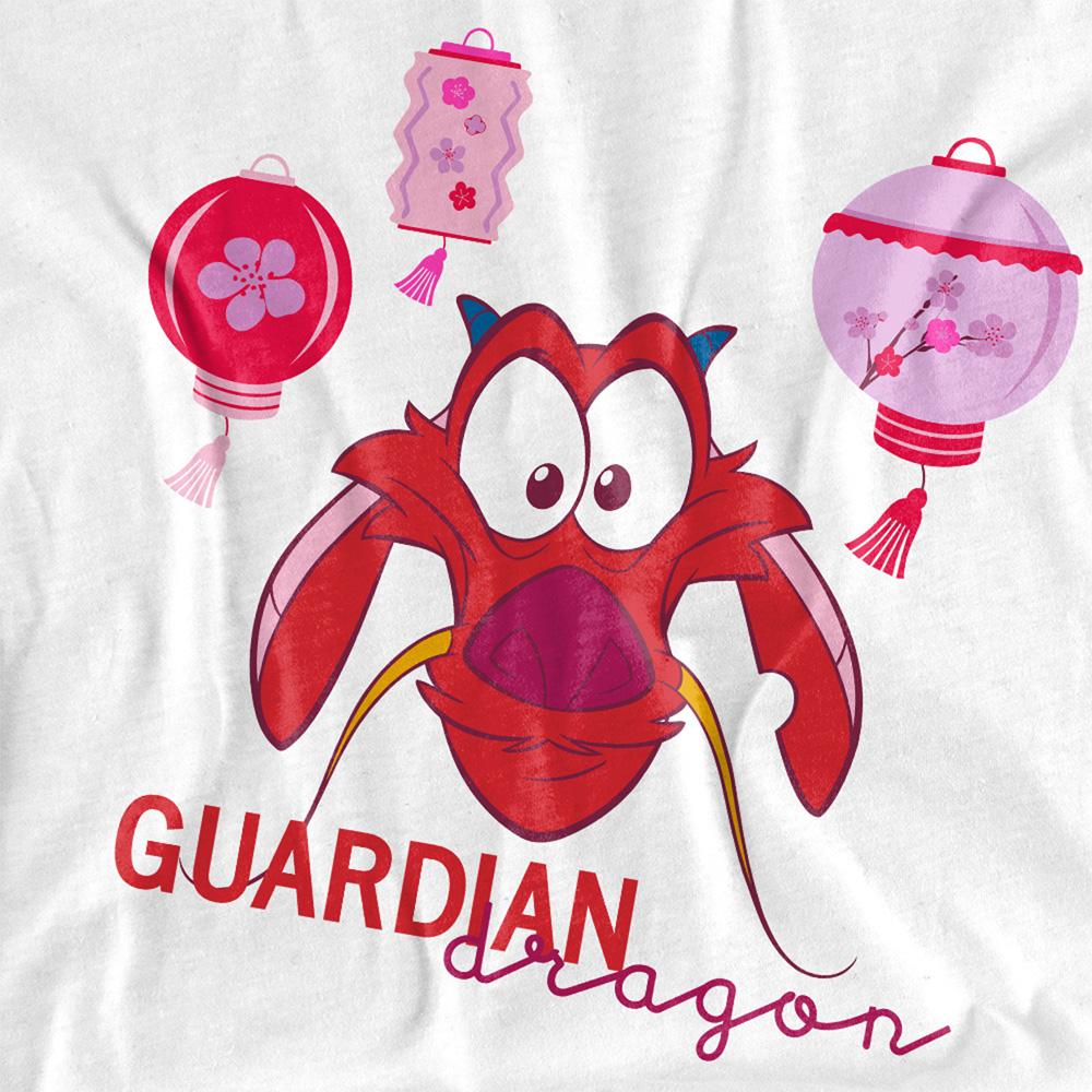 Mulan Унисекс футболка для взрослых «Дракон-хранитель Мушу»