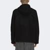 Y-3 FW21 Вышитая повседневная куртка с капюшоном Мужские куртки черного цвета HB3344