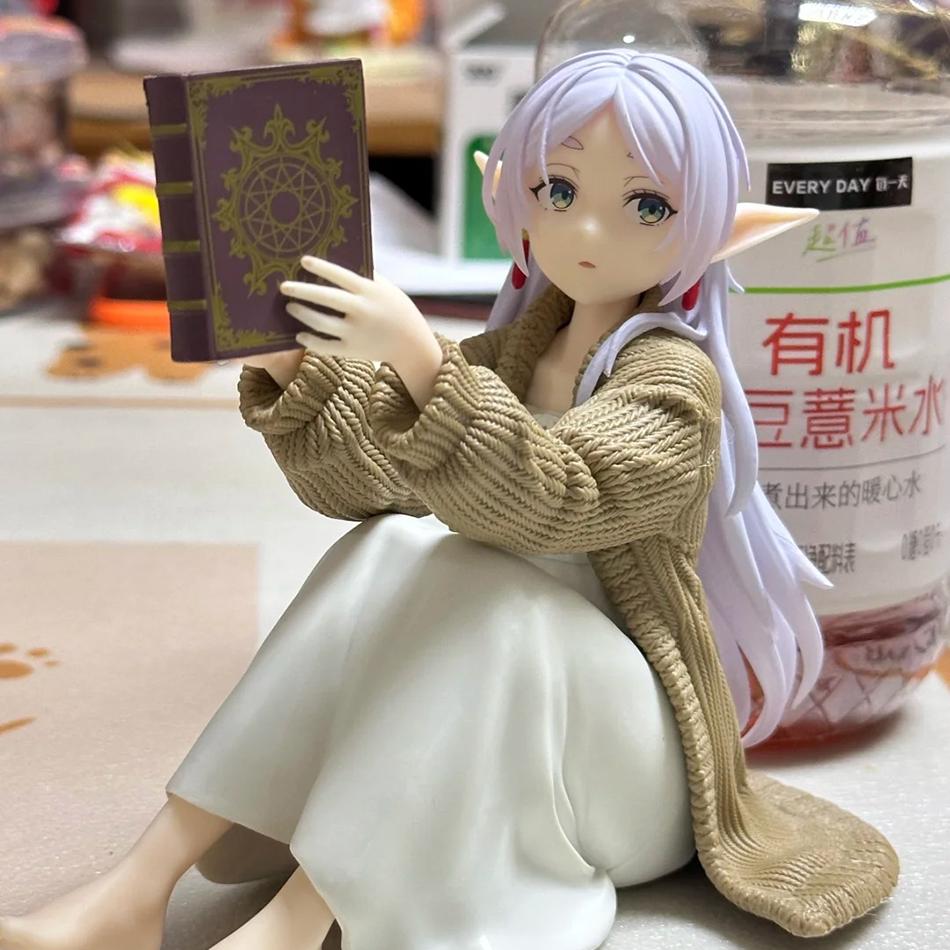 12см Фрирен: Аниме-фигурка Beyond Journey's End, версия для домашней одежды. Фигурка Фрирен Luminasta Frieren Коллекционная модель фигурки