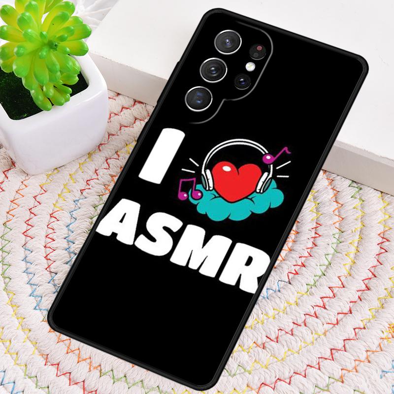 I love ASMR Silicone Phone Case For Samsung Galaxy note 10 pro S26 S25 S24 S23 S22 S21 Plus S25Ultra Capa Cover