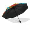 1pc Pikachu & Friends Pokémon Umbrella, Auto Open Close, Portable 3-Fold Design, 8-Rib Iron Frame Outdoor Umbrella, Perfect Gift for Fans, Travelers,