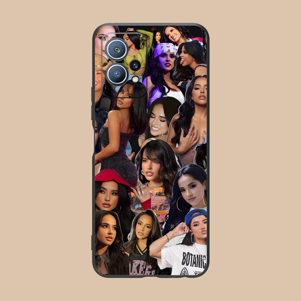Fashion Becky G Mobile Phone Case for Huawei P60 P50 P40 P30 P20 P10 P9 P8 Pro Lite Plus Colour Printing Protective Luxury Cover