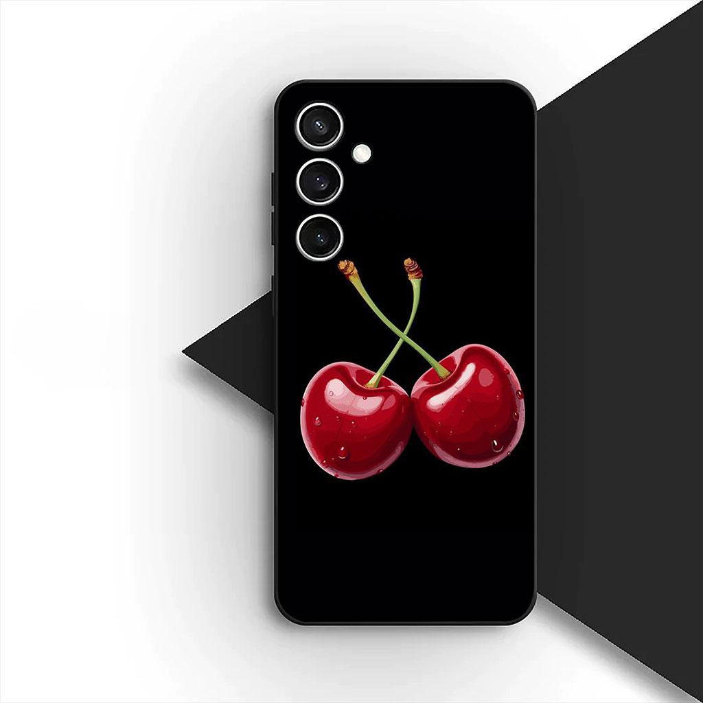 Phone Cover for Apple iPhone 17 Air 12 13 Pro Max Mini ProMax 7 + 8 Plus 7+ 8+ Soft Case Cherry Strawberry Fruit Summer Avocado