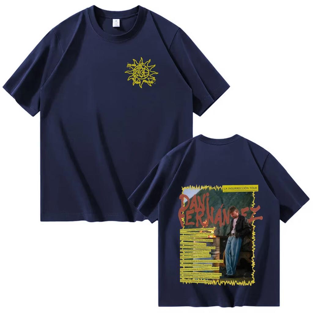 Rapper Dani Fernandez Retro New Graphics Print 2026 T Shirts Unisex Women Y2K T Shirt Cozy Short Sleeve Tshirt Streetwear Hip Hop