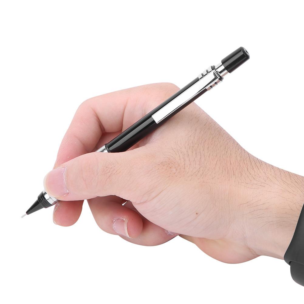 Mechanical Pencil 2B Metal School Students Stationery Art Sketch Automatic Writing Tool