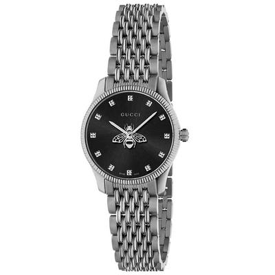 YA1265020 G-Timeless Черный циферблат с пчелой Женские часы