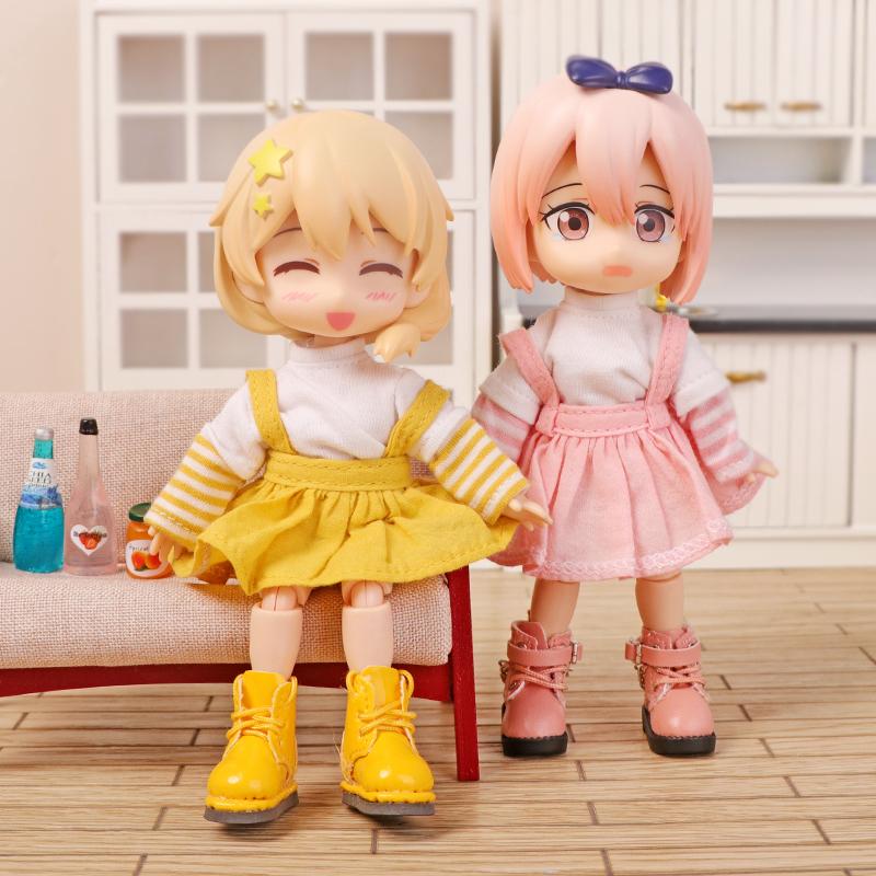 Одежда для OB11 Кошачий Пудинг Свитер Худи Шорты Обувь для Molly YMY GSC Тела 1/12bjd Кукольная Одежда Игрушка Одежда