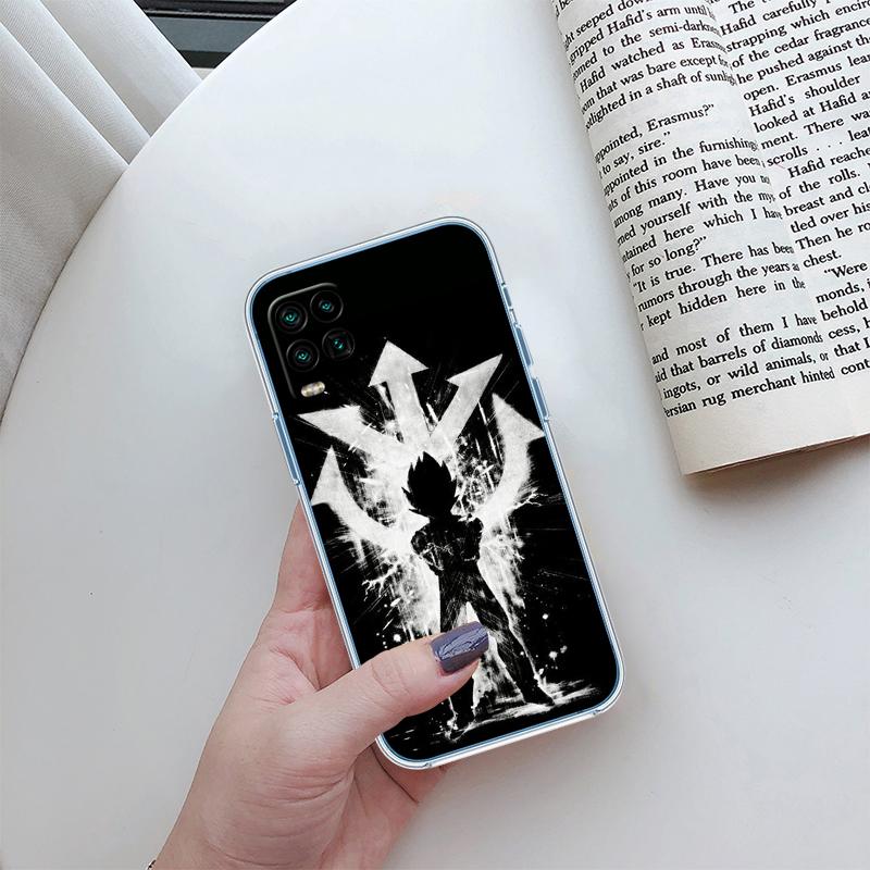 Dragon Ball Vegeta Transparent Phone Case for Motorola Moto G7 G8 G9 G84 G85 G73 G24 G15 Z2 Play Power Plus
