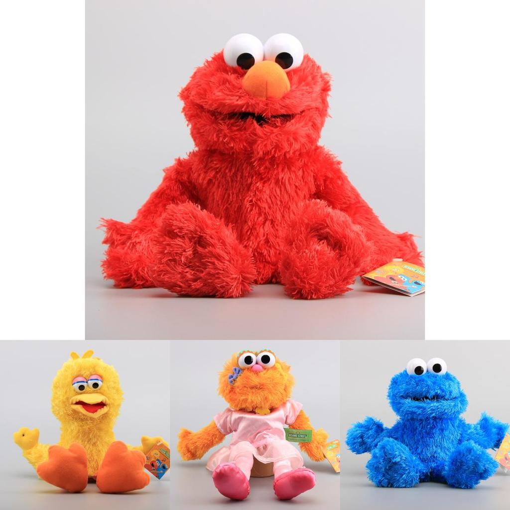 Street Hand Puppet Plush Toys Elmo Cookie Monster Ernie Delightfully Soft And Classic Stuffed Toys**