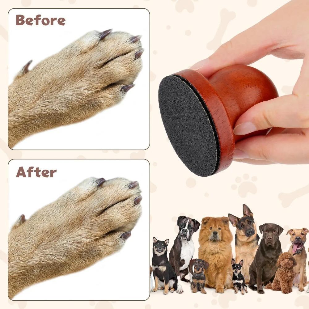 Safe Pet Scratch Square Wooden Pet Grooming Scratching Board Dog Nail File  Pets Products