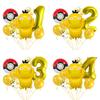 Милый Покемон Утка Набор Алюминиевых Шаров 32 Дюйма Цифра Оформление на День Рождения Эльф Болл