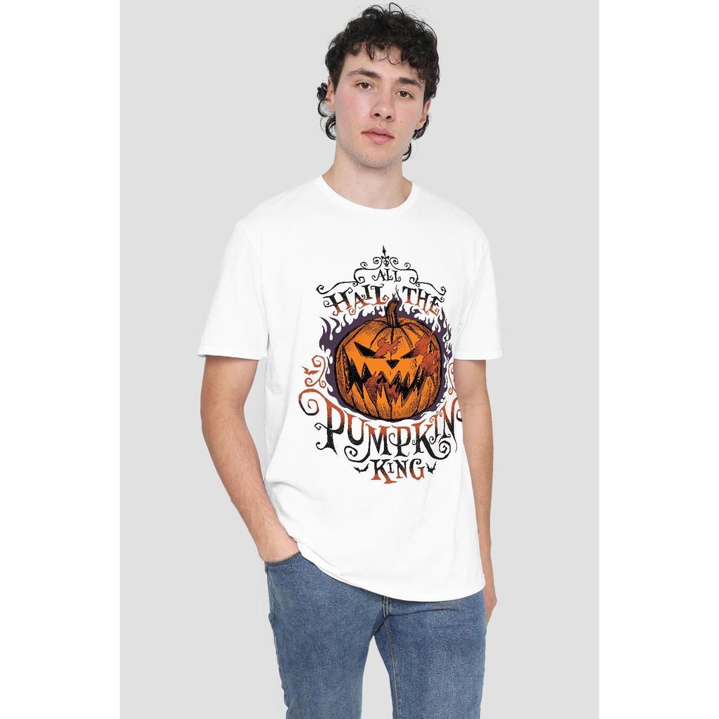 The Nightmare Before Christmas Mens Hail The Pumpkin King T-Shirt