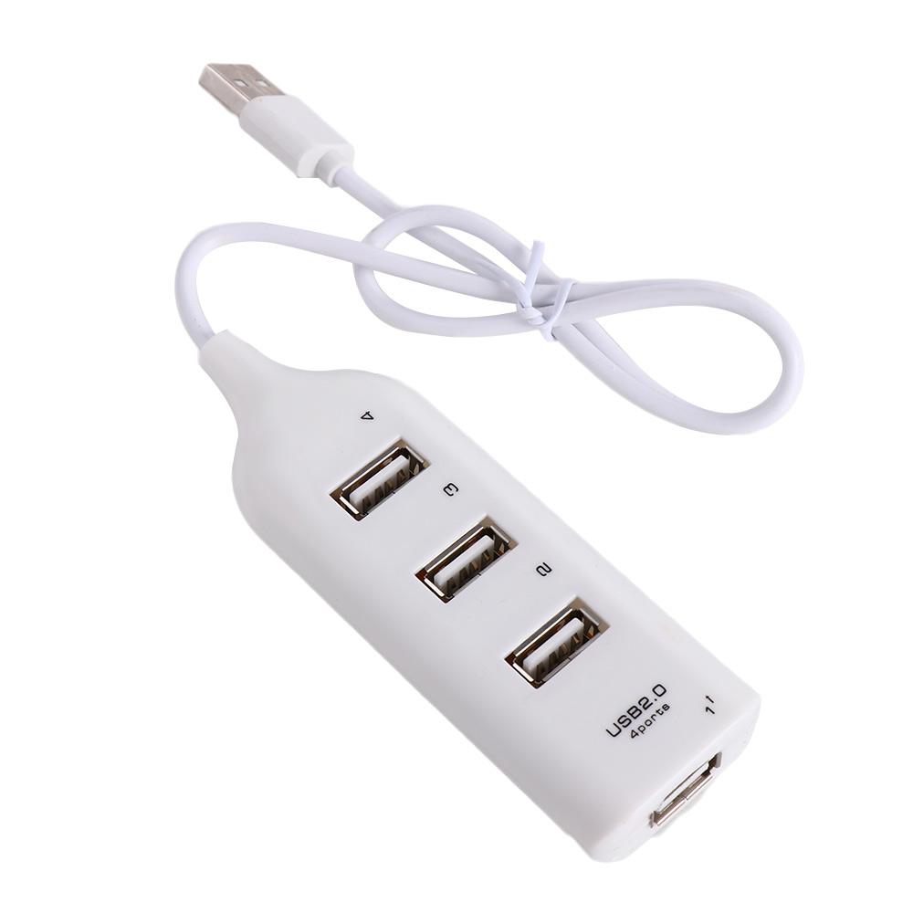 Computer Accessories Hub Adapter Notebook Receiver USB Splitter Multiple Expander 4 Port USB 2.0 Hub Power Adapter USB Hub