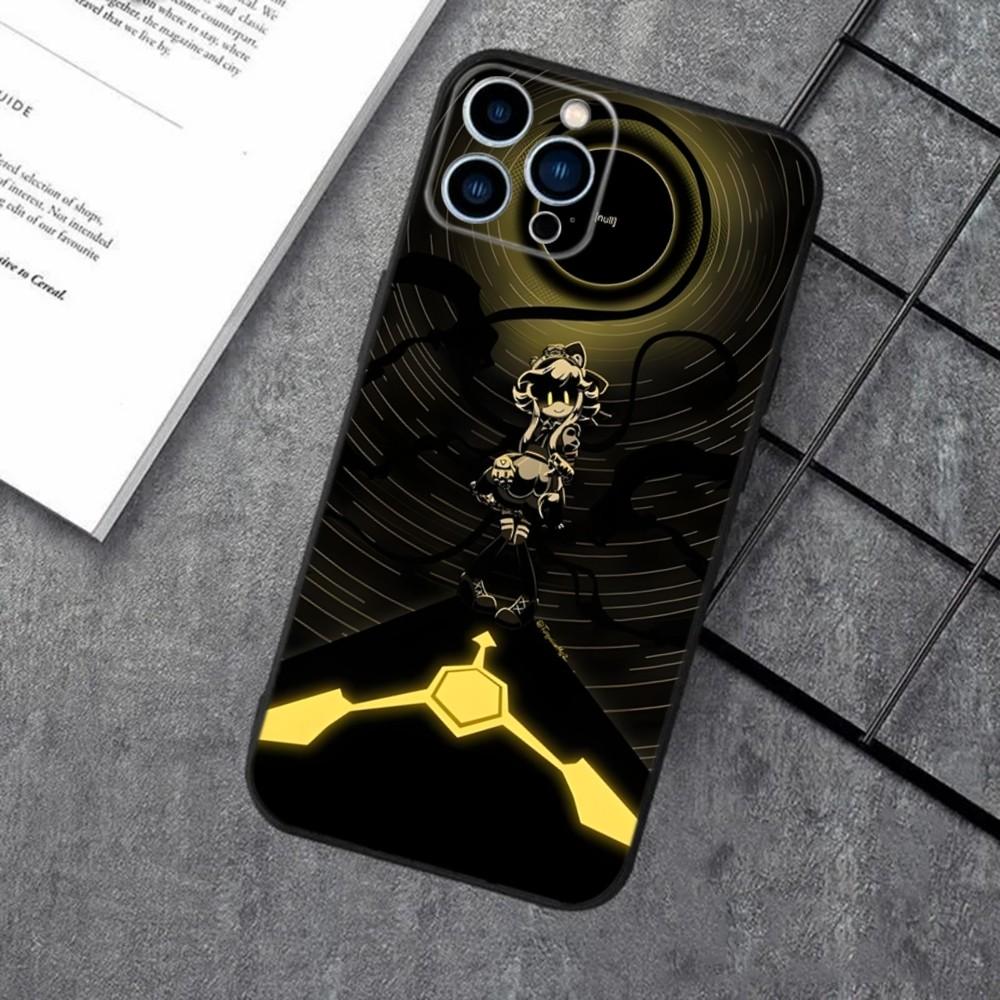 M-Murder Drones UZI Phone Case For Apple iPhone 15,14,13,12,11,XS,XR,X,8,7,Pro,Max,Plus,mini Silicone Black Cover