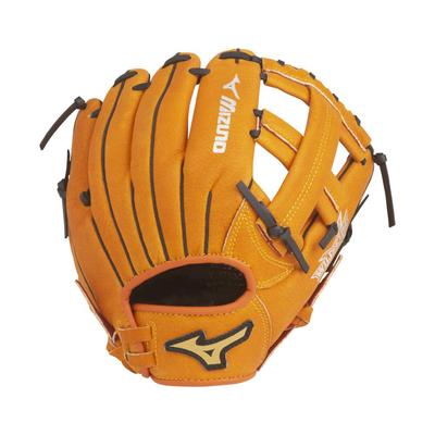 Mizuno WILD KIDS Молодежная перчатка для софтбола, прозрачно-оранжевая, размер 3S,