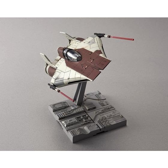 Пластиковая модель истребителя BANDAI SPIRITS Star Wars 1/72 A-wing с цветовой кодировкой (новая версия)