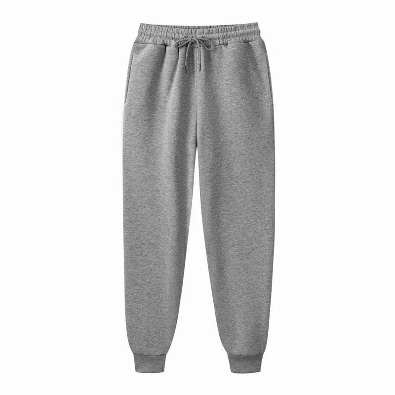 Autumn and Winter Men's and Women's Trendy Casual Sports Pants with Plush and Thickened Fashionable Warm Leggings