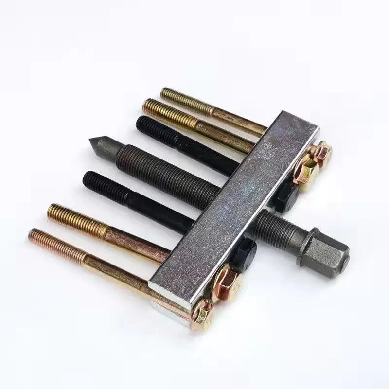 1 комплект съемника шкива ремня коленчатого вала, инструмент для снятия шкива, съемник крыльчатки вентилятора, инструмент для снятия съемника рулевого колеса двигателя