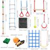 Kids Climbing Obstacle Kit Children Line Hanging Obstacle Course Outdoor Playset Swing Accessories