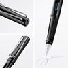LAMY (Ramy) Safari Shiny Black Fountain Pen Black - Ergonomic Grip and Polished Steel Tip Size F ...