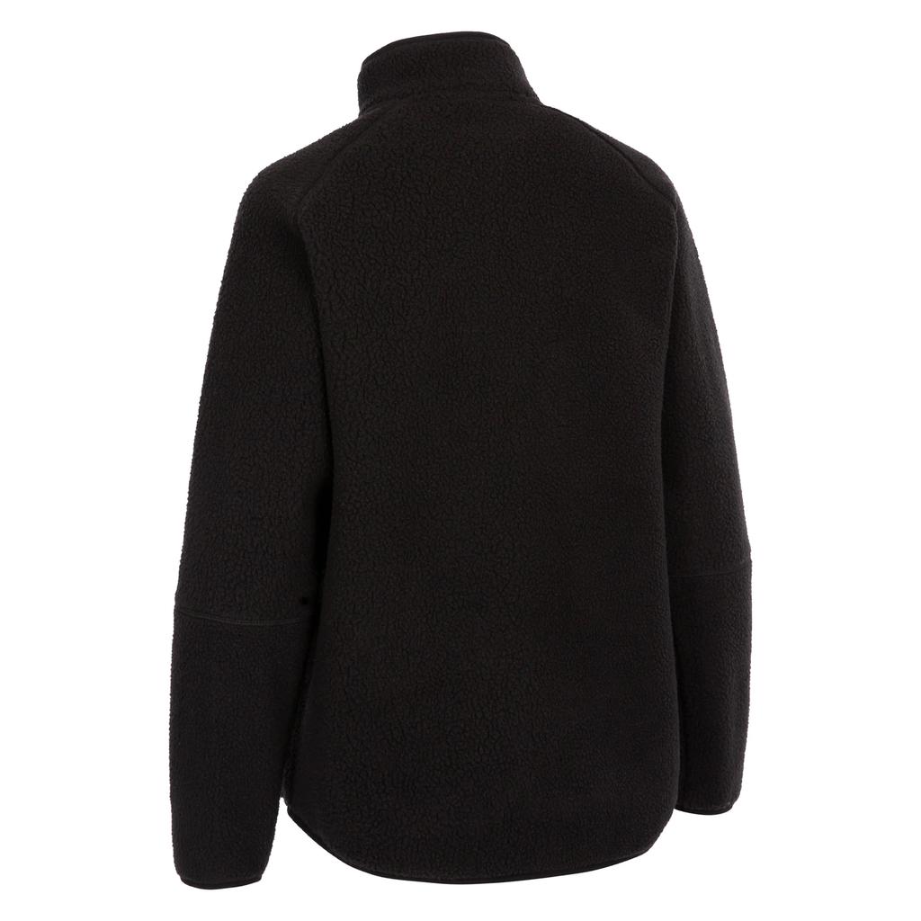 TRESPASS Womens/Ladies Quake Leather Trim Fleece Jacket