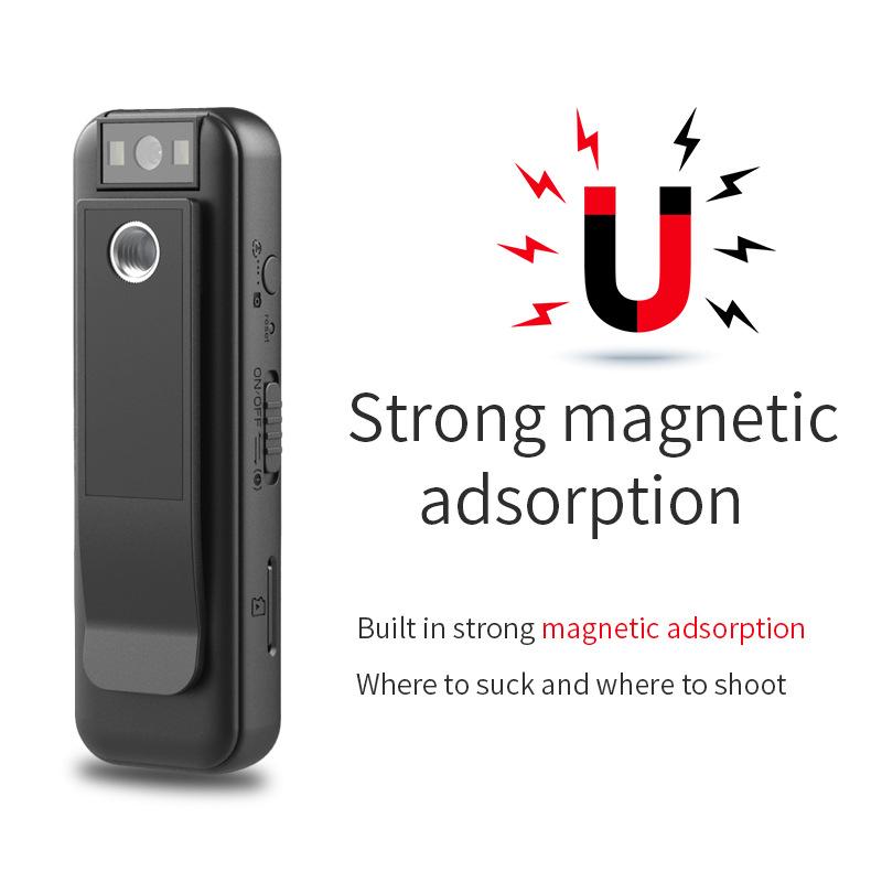 1080P HD Спортивная камера Мини-зажим для записи встреч Ручка для улицы Портативная DV-камера Магнитный видеодиктофон