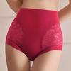 Кружевные цветы Послеродовой формирователь фигуры Большой размер Бесшовные трусики Утягивающее белье Женщины