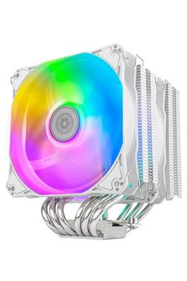 SilverStone Hydrogon D120 ARGB Кулер для ЦП с боковым потоком для сокетов Intel LGA 1851 и AMD Японский с воздушным охлаждением (HYD120W-ARGB) AM5/AM4 (Авторизованный
