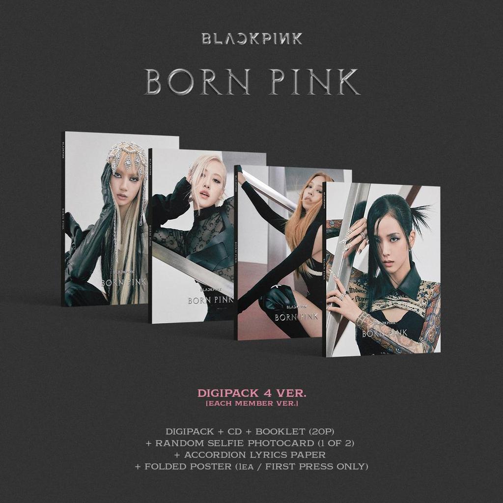 Blackpink [BORN PINK] DIGIPACK Ver. (Incl. YG Gift)