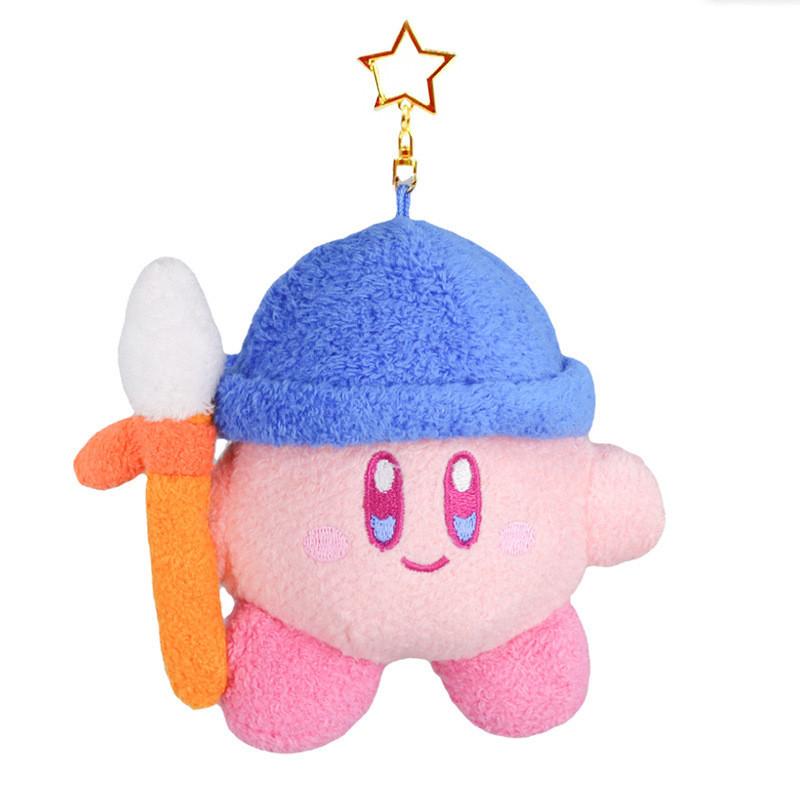 Adorable Plush Ninja Kirby Soft Toy Keychain Perfect Birthday Gift