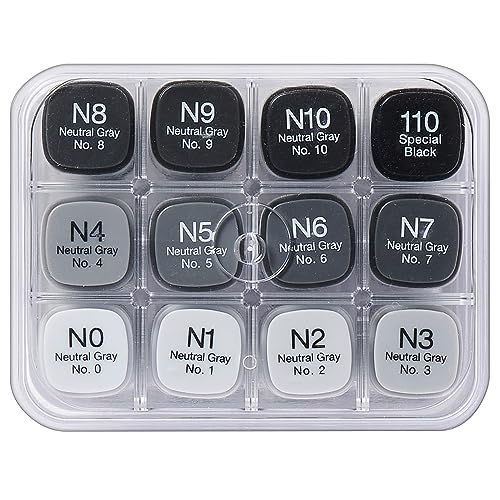 Набор Copic Too Classic из 12 цветов (НГ)