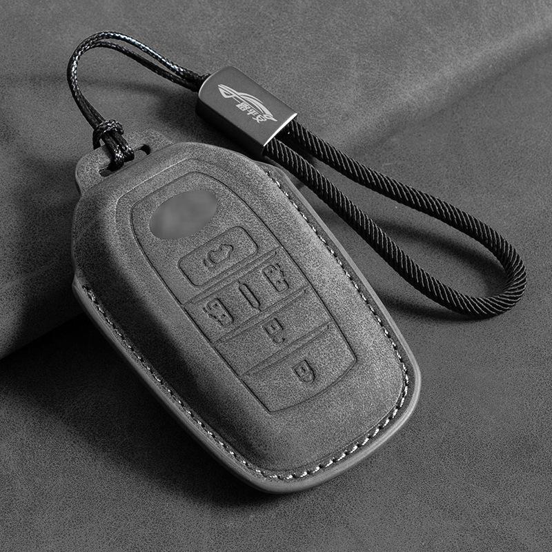 Чехол для ключа автомобиля Toyota для Crown, RAV4, Highlander, Asia Dragon - Сумка для ключей с пряжкой